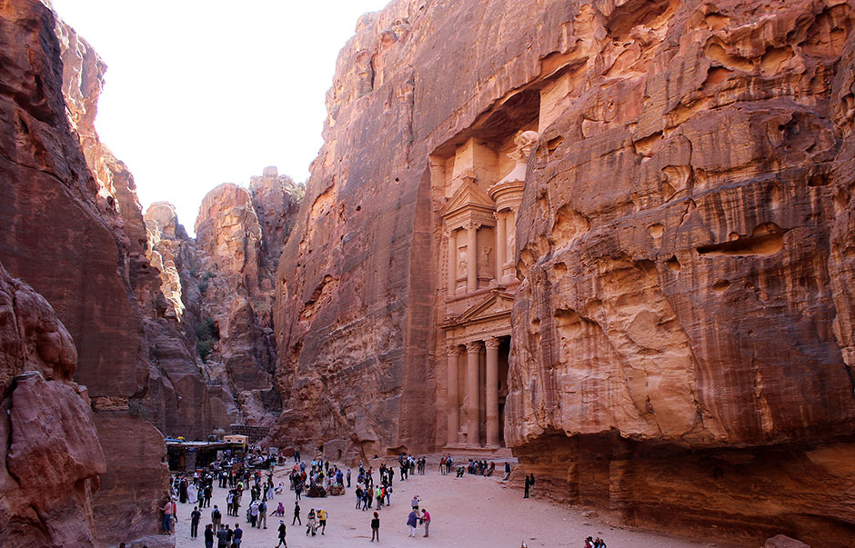 Die Ruinenstadt Petra