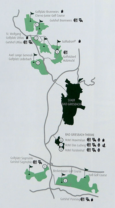 Karte Bad Griesbach