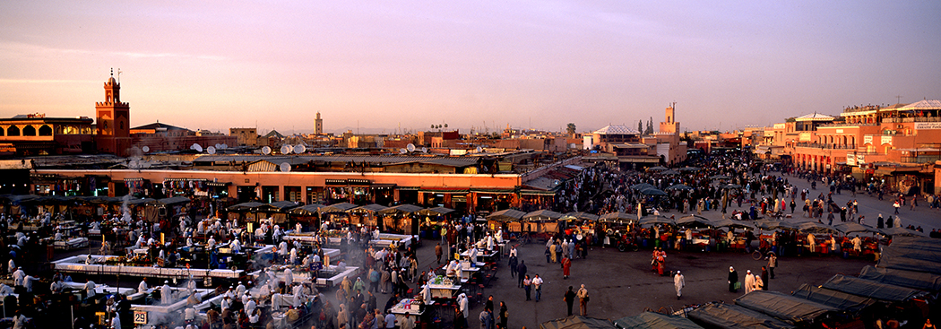 Platz-Djemaa-el-Fna-
